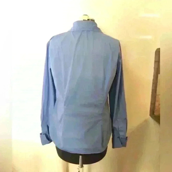 VTG Moda International for Victoria Secret French Blue button down Women M - Picture 3 of 10